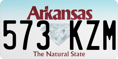 AR license plate 573KZM