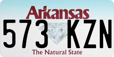 AR license plate 573KZN