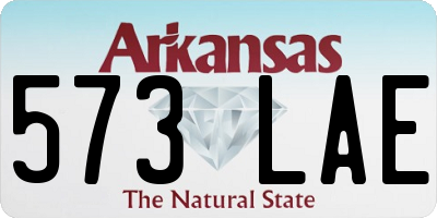 AR license plate 573LAE