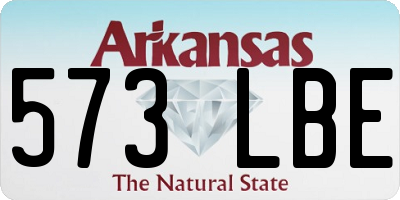 AR license plate 573LBE