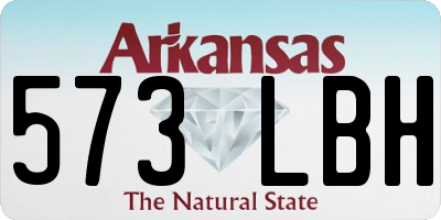 AR license plate 573LBH