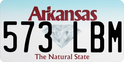AR license plate 573LBM