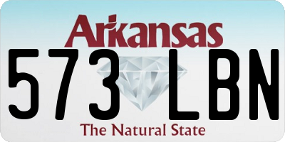 AR license plate 573LBN