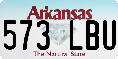 AR license plate 573LBU