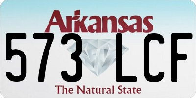 AR license plate 573LCF