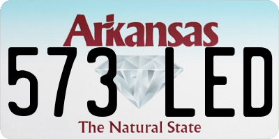 AR license plate 573LED