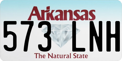 AR license plate 573LNH