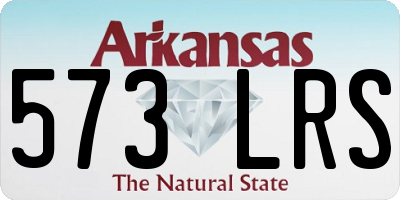 AR license plate 573LRS