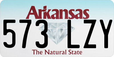 AR license plate 573LZY