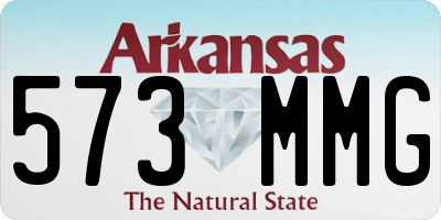AR license plate 573MMG