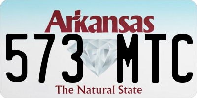 AR license plate 573MTC