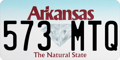 AR license plate 573MTQ