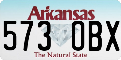 AR license plate 573OBX
