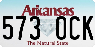 AR license plate 573OCK