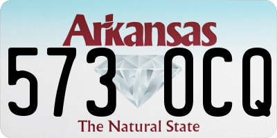 AR license plate 573OCQ
