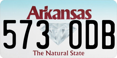 AR license plate 573ODB