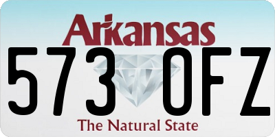 AR license plate 573OFZ