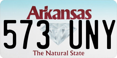 AR license plate 573UNY