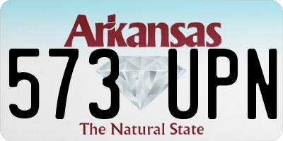 AR license plate 573UPN