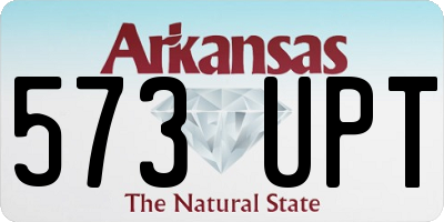 AR license plate 573UPT
