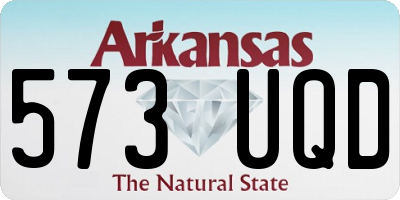 AR license plate 573UQD