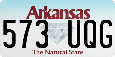 AR license plate 573UQG