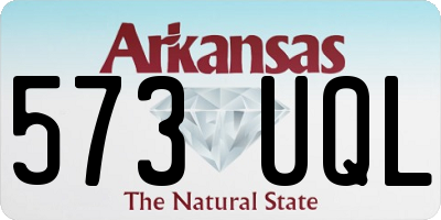 AR license plate 573UQL