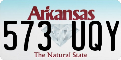 AR license plate 573UQY