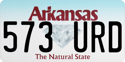 AR license plate 573URD