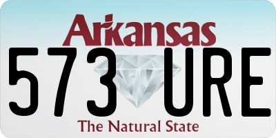 AR license plate 573URE