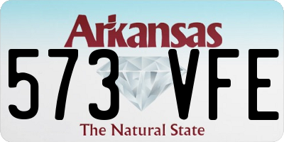 AR license plate 573VFE