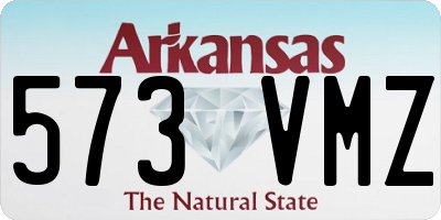 AR license plate 573VMZ