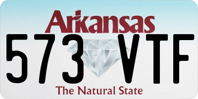 AR license plate 573VTF