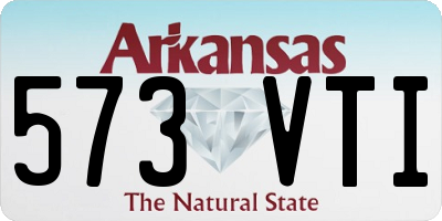 AR license plate 573VTI