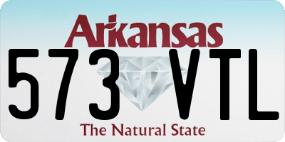 AR license plate 573VTL