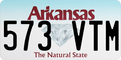 AR license plate 573VTM