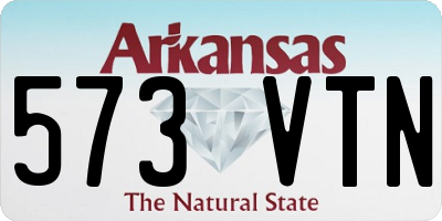 AR license plate 573VTN