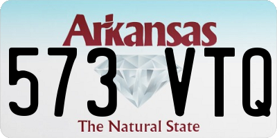 AR license plate 573VTQ