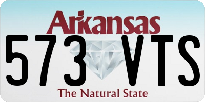 AR license plate 573VTS