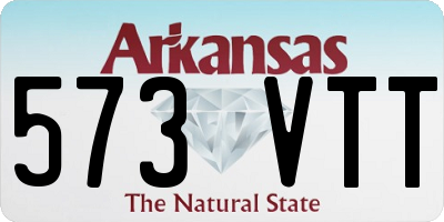 AR license plate 573VTT