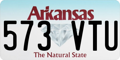 AR license plate 573VTU