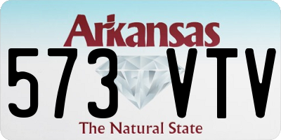 AR license plate 573VTV