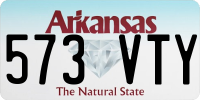 AR license plate 573VTY