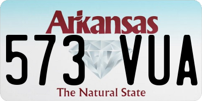 AR license plate 573VUA