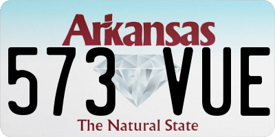 AR license plate 573VUE
