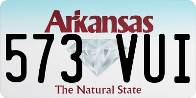 AR license plate 573VUI