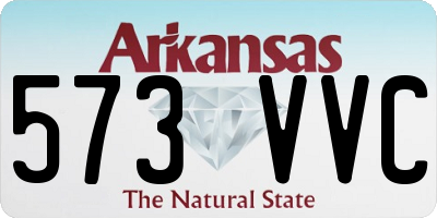 AR license plate 573VVC