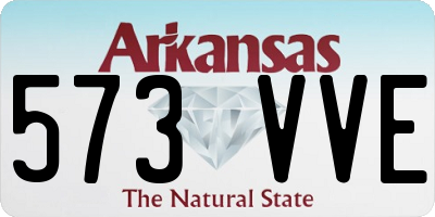 AR license plate 573VVE