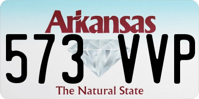 AR license plate 573VVP