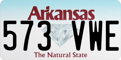 AR license plate 573VWE